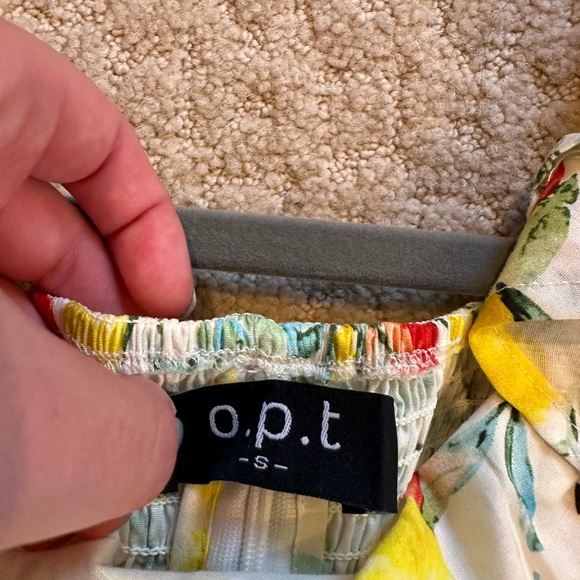 o.p.t. blouse with lemon print - Picture 4 of 4